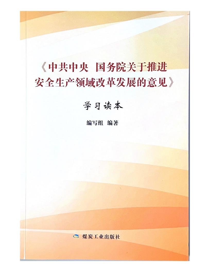 《中共中央国务院关于推进安全生产领域改革发展的意见》学习读本
